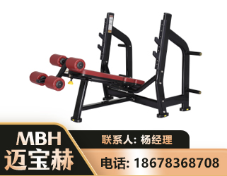 甘南豪华下斜卧推架